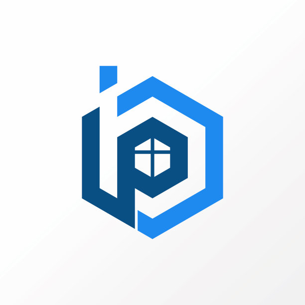 字母bp或pb六边形烟囱窗负图片下载