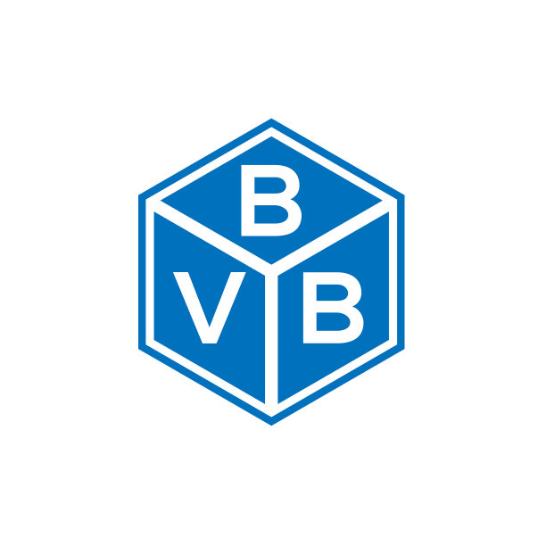 黑底BVB字母logo设计图片下载