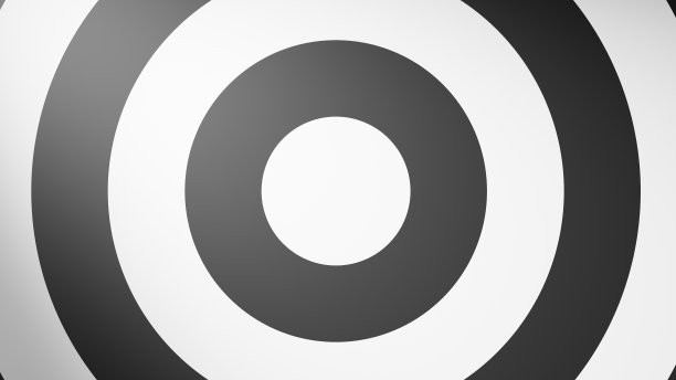 3 d渲染。白色背景上的黑色圆环纹理图片下载