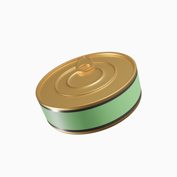 罐头食品隔离在白色背景。三维渲染图片下载