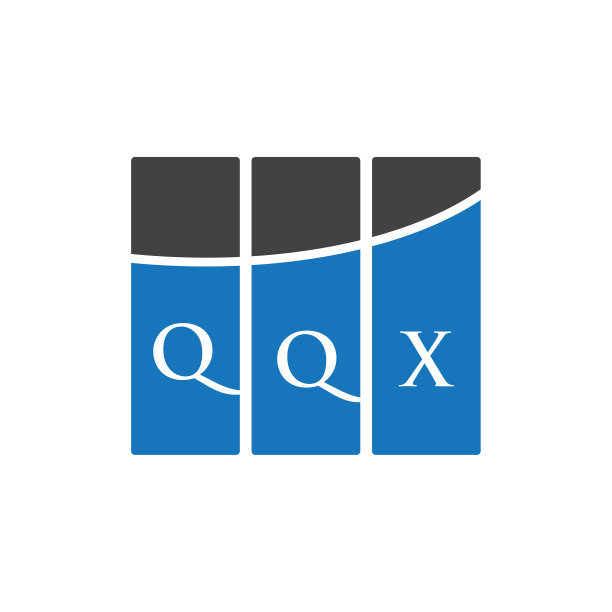 QQX字母logo设计，白底QQX图片下载