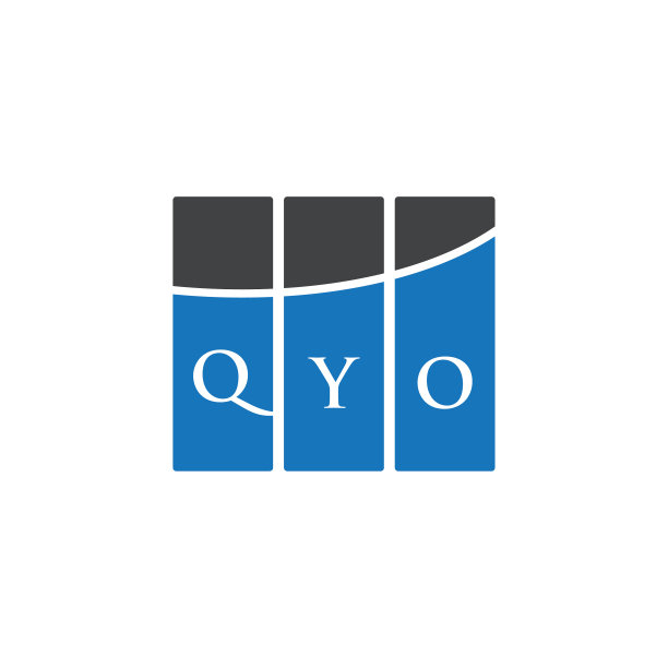 Qyo字母logo设计，白底Qyo图片下载