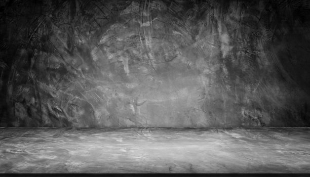 背景空灰色光明亮光滑的水泥墙房间背景。图片下载