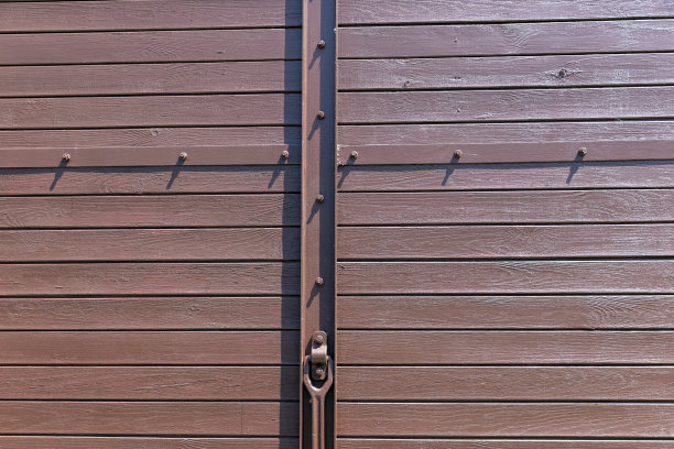 旧蒸汽机车木制结构的一部分图片下载