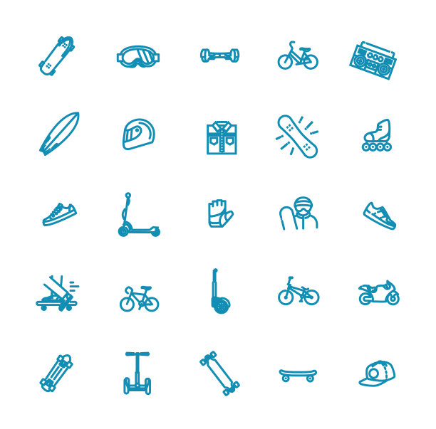 极限运动图标设置图标图片下载