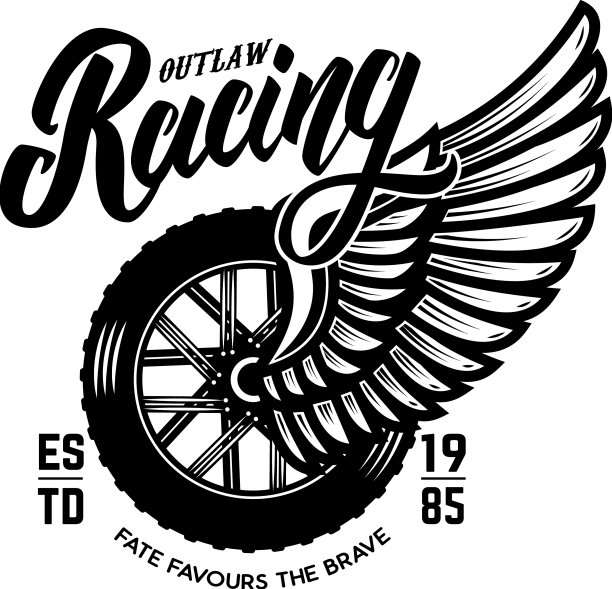 定制摩托车衬衫印花模板图片下载