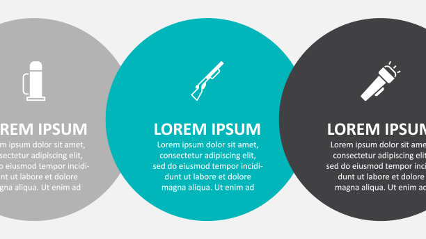 设置猎枪保温瓶和手电筒图片下载