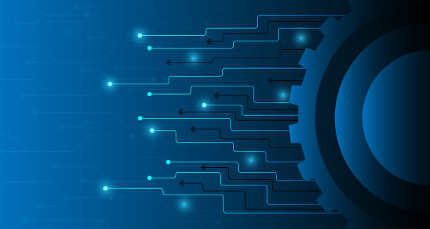 齿轮抽象技术背景几何通信概念未来数字创新ep图片下载