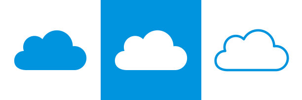 云图标集。服务器符号的网站，移动应用程序，ui。图片下载