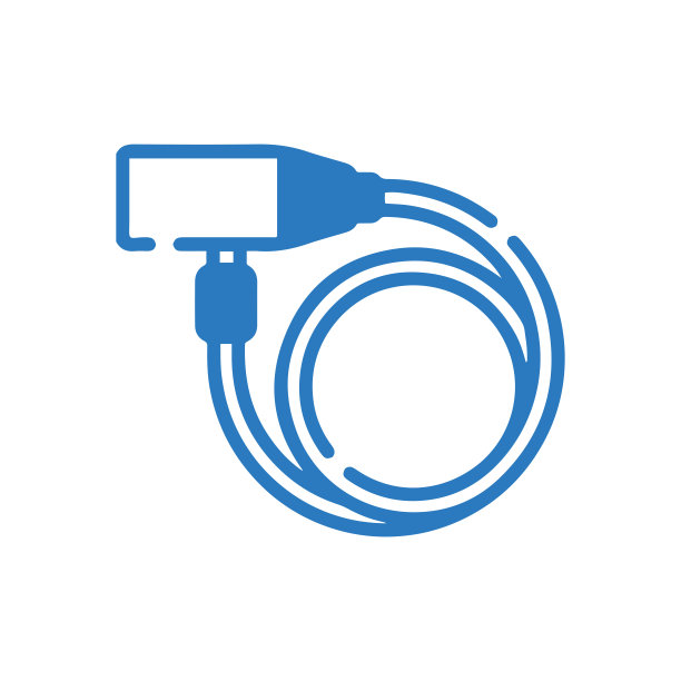 自行车电缆锁或安全图标图片下载