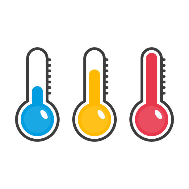 温度矢量图标。图片下载
