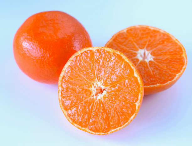切片橘子，日本水果图片下载