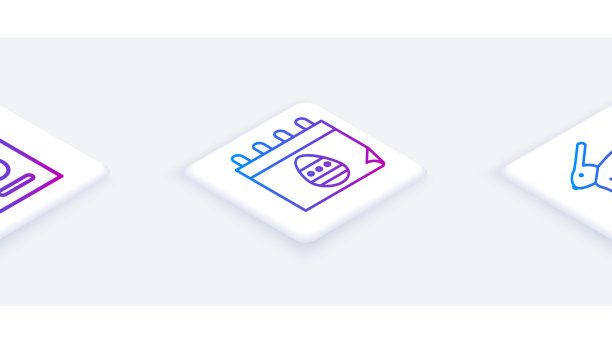 设置等距线贺卡与复活节快乐图片下载