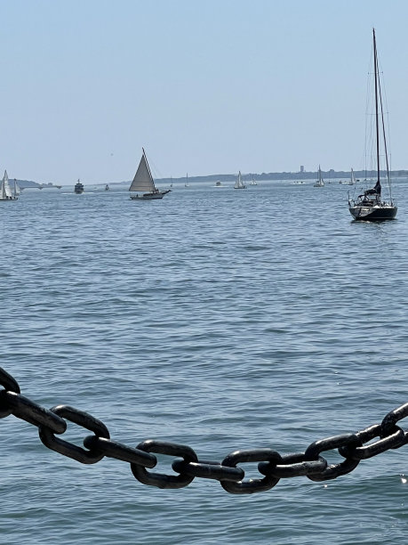 帆船在港口图片下载