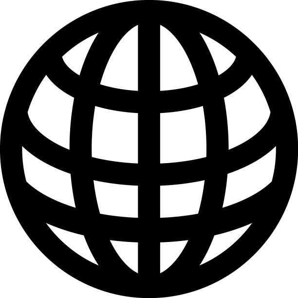 黑色浏览器图标图片下载