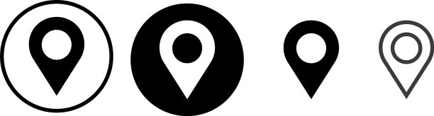 地图图钉图标集图片下载