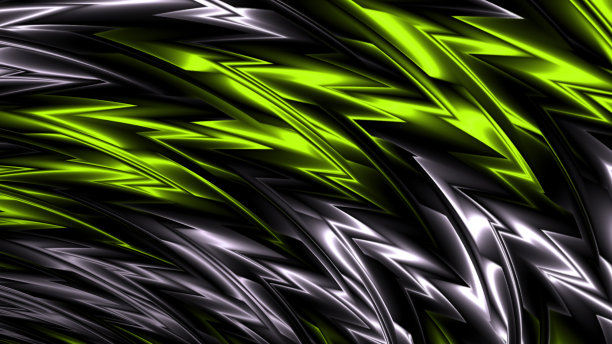 抽象的三维波浪蓝线背景股票图片下载