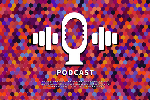 播客设计背景图片下载