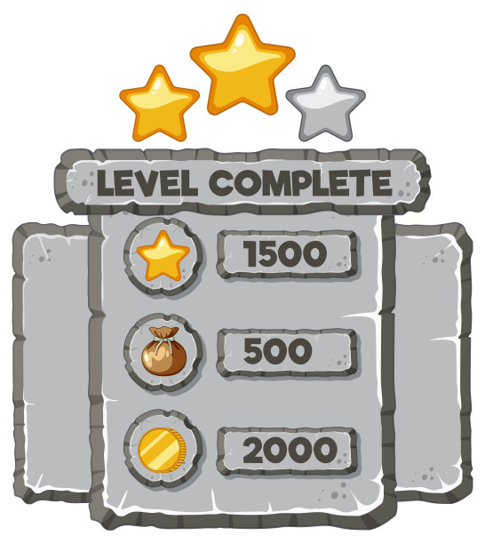 游戏元素模板设计集图片下载