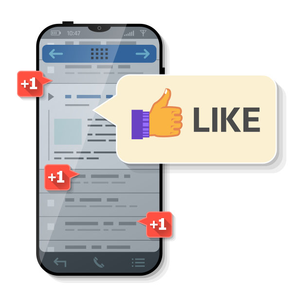 智能手机的消息泡沫拇指图片下载