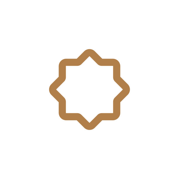 八角星形状的伊斯兰背景图片下载