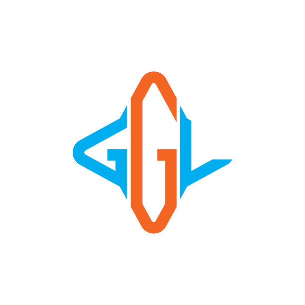 GGL字母图形logo创意设计图片下载