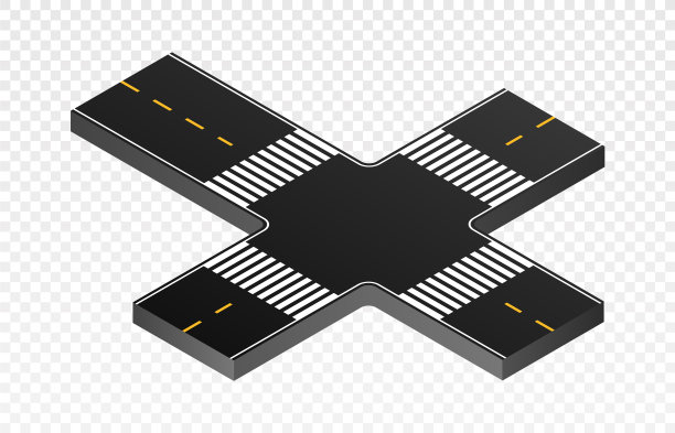 等距部分道路图片下载