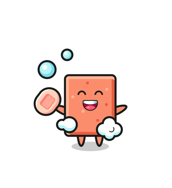 砖的特点是边洗澡边拿肥皂图片下载