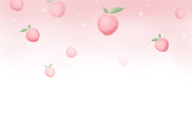 桃红桃情书背景。图片下载