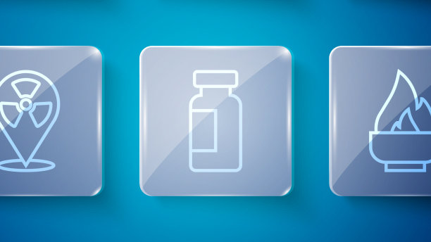 设置线DNA符号漏斗或过滤器分子图片下载