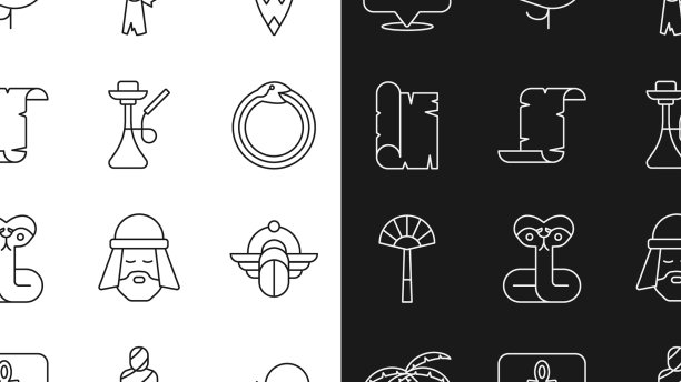 定线埃及金字塔埃及圣甲虫的魔法图片下载