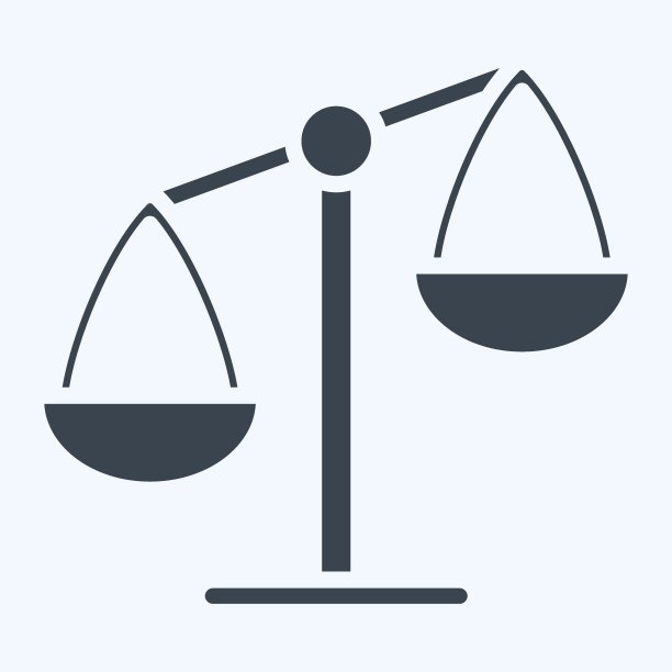 图标黄铜鳞片。适合教育符号。字形风格。简单的设计可编辑。设计模板向量。简单的说明图片下载