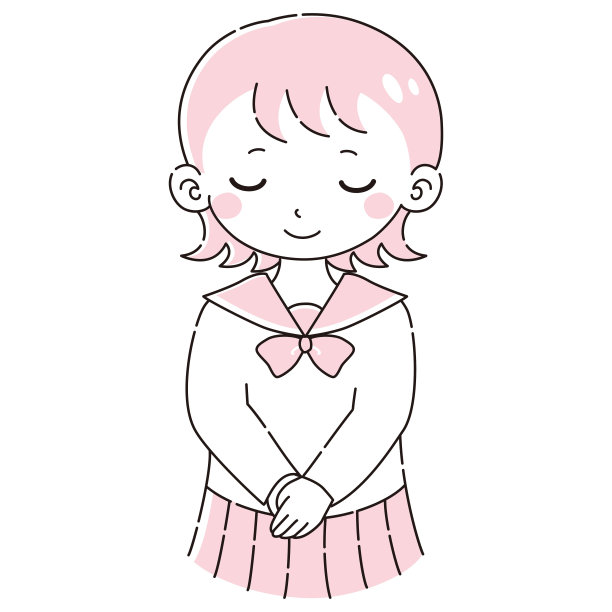 可爱的女孩图片下载