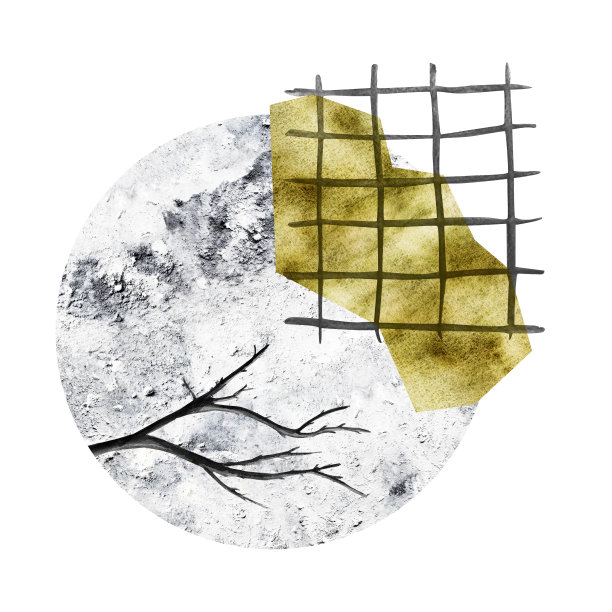 干枝抽象水彩拼贴污渍污垢网格图片下载