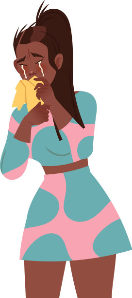 女人character用手帕哭哭图片下载