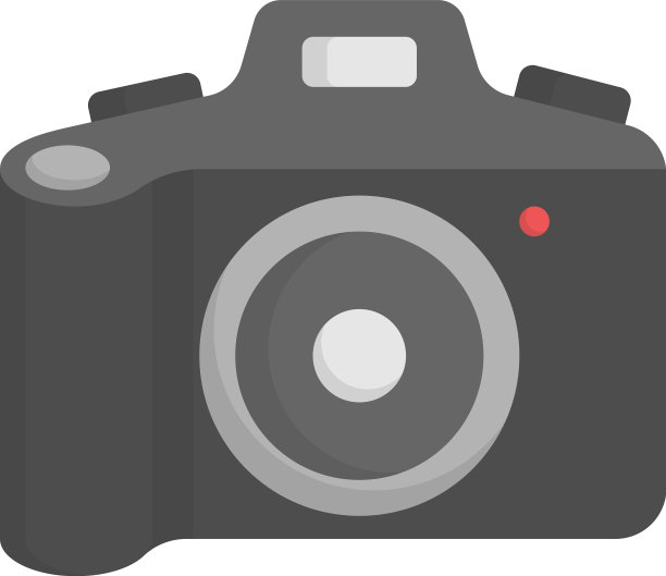 单反相机图标设计模板图片下载