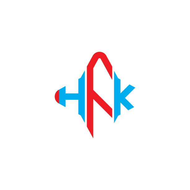 HFJ字母logo用图形创意设计图片下载