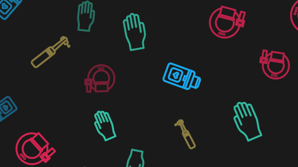 套行器官容器医用橡胶手套图片下载