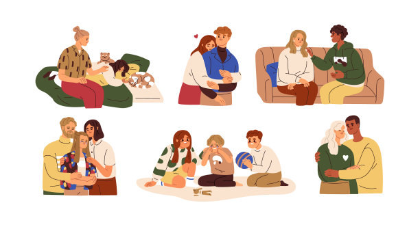 人们支持安慰关心图片下载