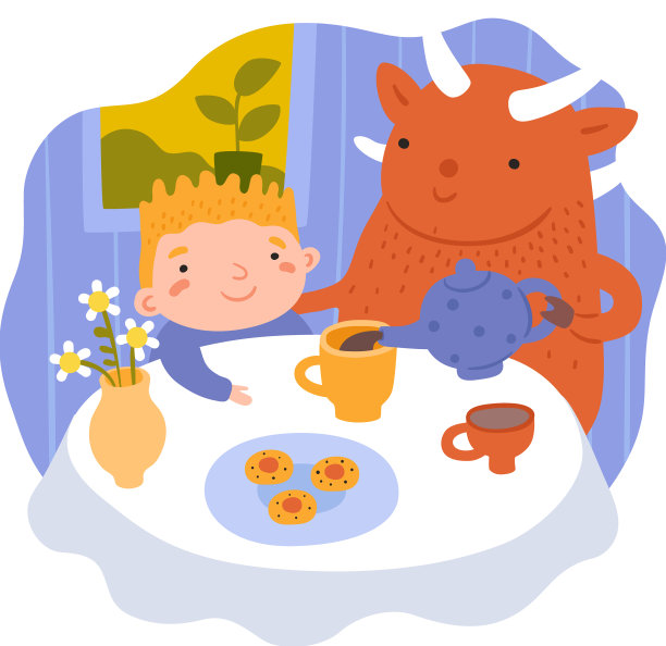 孩子们用虚构的小梦想家做梦图片下载