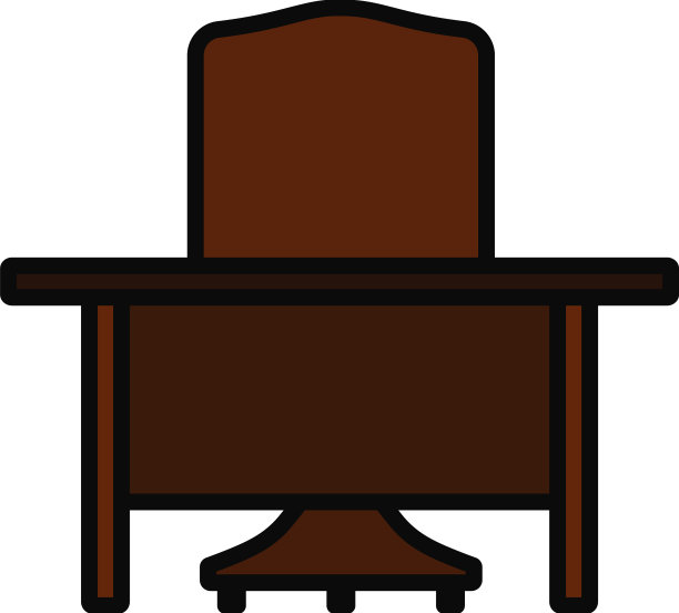 图标的桌子和扶手椅图片下载