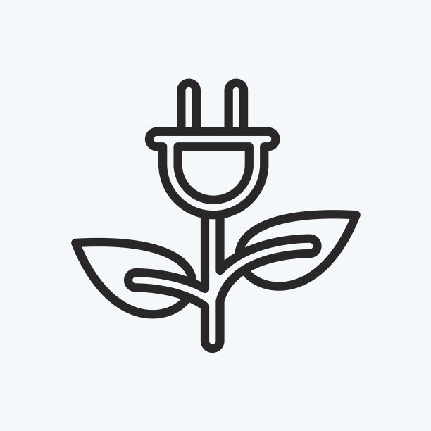 适用于教育的生物能源图标符号图片下载