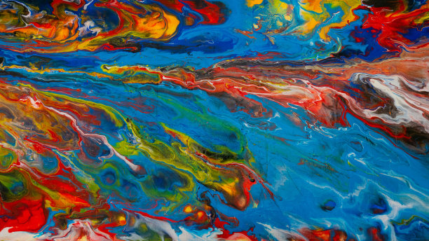 抽象丙烯手绘背景图片下载