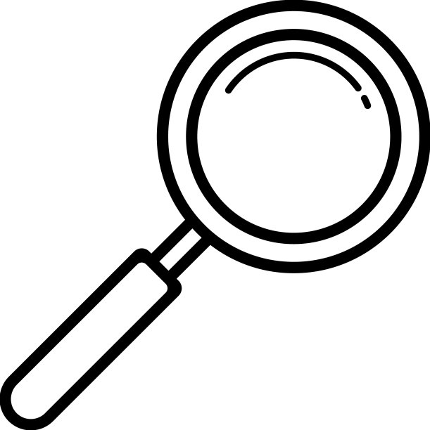 放大镜图标图片下载