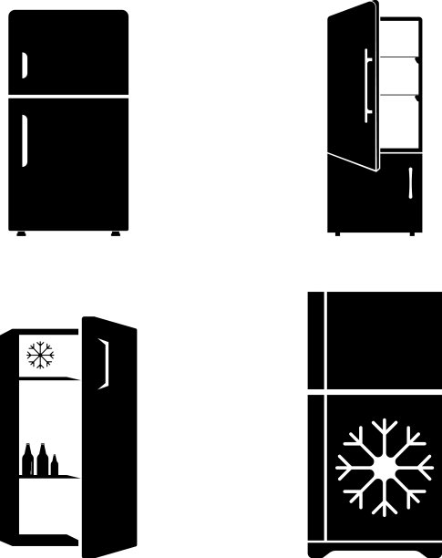 冰箱的图标图片下载