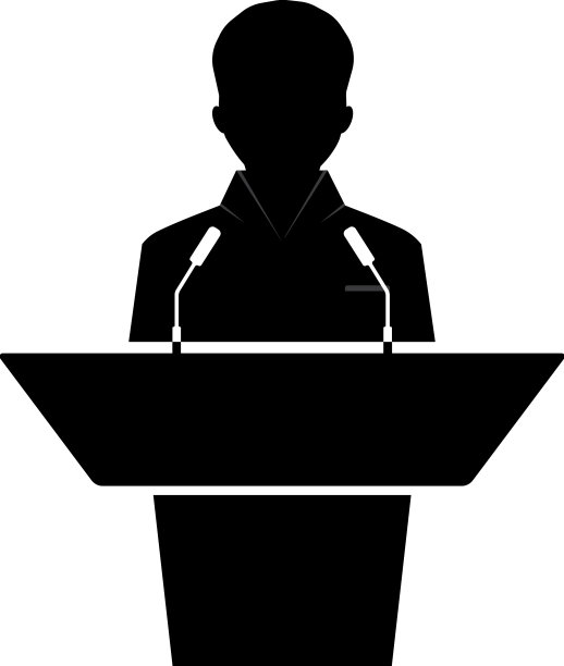 演讲者图标图片下载
