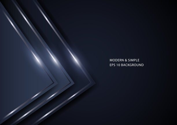 豪华抽象三角形背景与图片下载