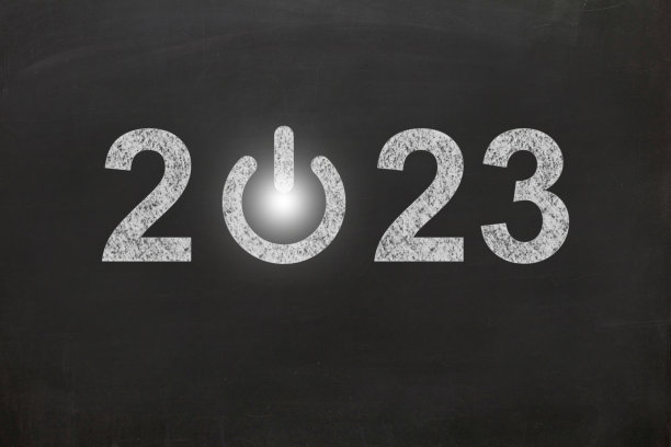 2023年新年开始翻黑板图片下载