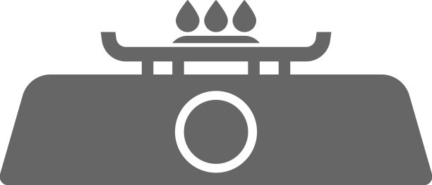 灶台图标设计模板图片下载