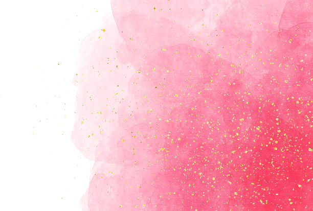 水彩风格闪闪发光美丽的背景插图图片下载